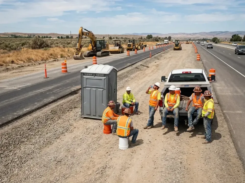 highway-road-construction-crew-007 — frequently asked questions, Porta Potty and Restroom Rentals in Grambling, LA